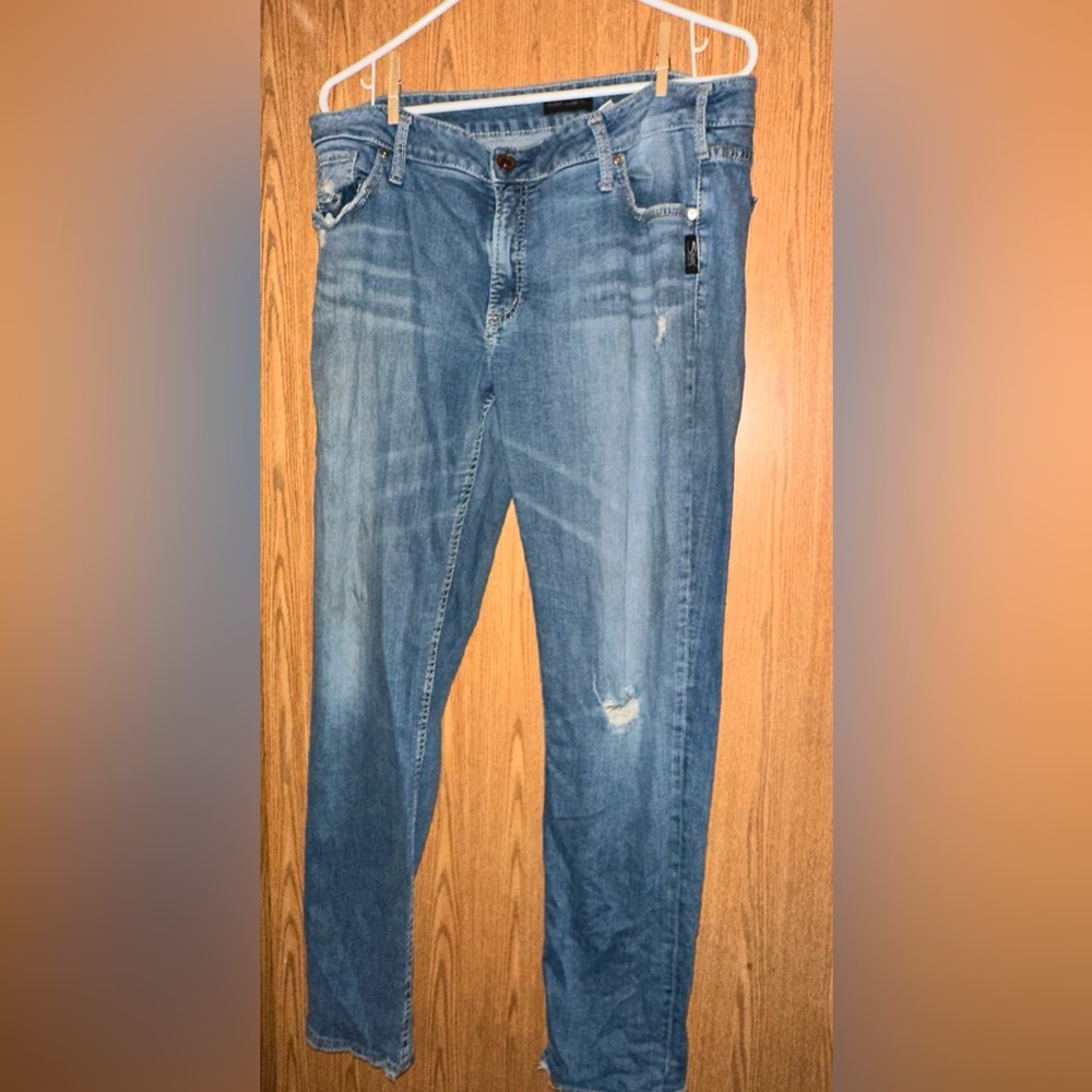 Avery Slim Silvers Jeans